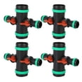 thumbnail image 1 of Rociadores de la irrigación G1 "/G2" válvula de la manguera de la manera del conector micro del tubo del espray de la irrigación 4, 1 of 8
