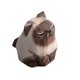 thumbnail image 1 of Preciosa figura de gato de madera tallada, 3,5 cm, hecha a mano, obra de arte única para decoración, figuras coleccionables., 1 of 4