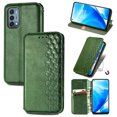 thumbnail image 1 of Case for OnePlus Nord N200 5G Flip Cover Wallet Flip Cover Magnetic Protective - Green, 1 of 5