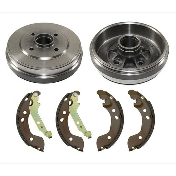 Mac Auto Parts 148514 : Rear Brake Shoes, Pads & Drums for Nissan, 4 Pieces