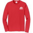 thumbnail image 1 of Camisa de Manga Larga Gravity Outdoor Co. Rojo Brillante Logotipo Blanco 3XL, 1 of 2