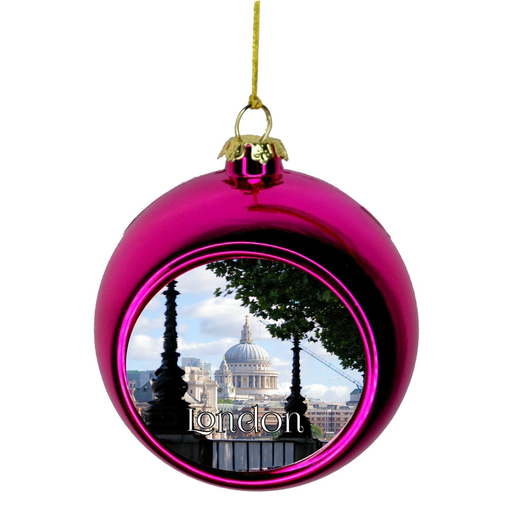London Holiday Ornament London Christmas Ornament England St. Paul's