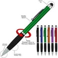 thumbnail image 2 of Stylus Pens -2 in1 Capactive Touch Screen with Ballpoint Writing Pen Sensitive Stylus Tip For Your iPad iPhone Samsung Galaxy & All Smart Devices -Metallic Barrel - Assorted Colors Comfy Grips,12 Pack, 2 of 6