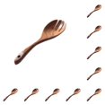 thumbnail image 2 of Utensilios de cocina Billuyoard 10Conjunto Cucharas y Tenedor de ensalada madera Marrón, 2 of 6