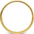 thumbnail image 2 of 14K Yellow Gold Standard Comfort Fit Brush Satin Fancy Band (Size 8.5) Made In United States yb109s-8.5, 2 of 5