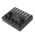 Sound Mixer Dual Channel Plug and Play USB Live Sound Card for PC