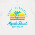 thumbnail image 4 of Inktastic Summer Enjoy the Sunshine Myrtle Beach South Carolina Blue Boys or Girls Baby T-Shirt, 4 of 5