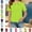 Fluorescent Green, variant on Mfakffe Toddler Girls Polo Shirt Back To School Casual School Uniform Short Sleeve Collared T Shirts Cute Top(Sky Blue,6-7 Years)