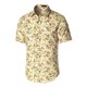 thumbnail image 2 of CamiHawaiaDe PlaEstampado Floral Con Botones ManCorCamiDe Verano PaHombres Amarillo 60, 2 of 7