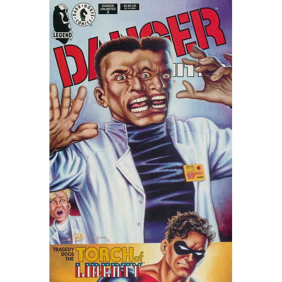 Danger Unlimited #3 VF ; Dark Horse Comic Book