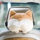 thumbnail image 2 of Suave y encantadora funda para caja de pañuelos con forma de Corgi, bolsa de almacenamiento creativa, bolsa colgante, caja de pañuelos, embalaje para el hogar del coche (amarillo), encantador cajón del coche, accesorios para el coche, decoración interior del coche oso de fresa Electrónica, 2 of 5