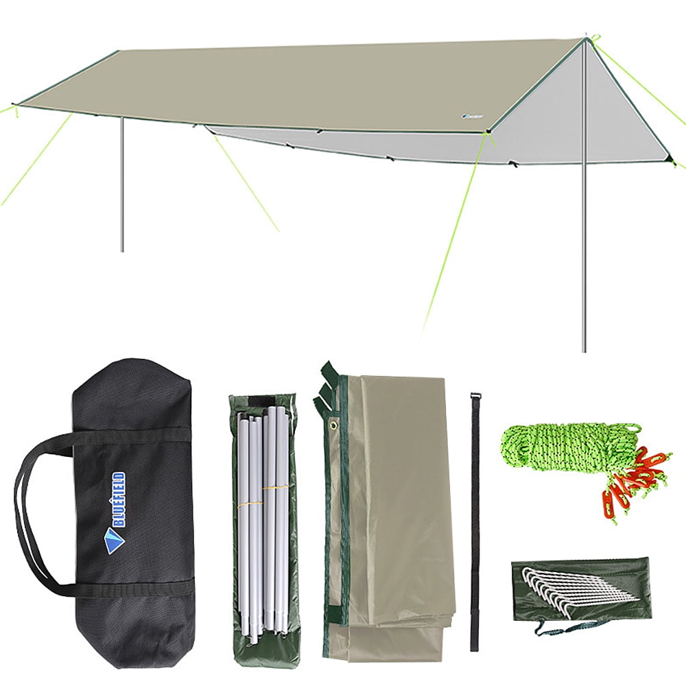 Details about   Awning Waterproof Tent Shade Garden Canopy Outdoor Camping Hiking Picnic Hammock 