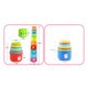 thumbnail image 4 of De Tazas Apilables Divertidas Para Bebés, Juguete Para Contar Y Letras, Juguetes Educativos Para Niños, Tazas De Arcoíris, Torre Apilable, Mini Oso, Regalos De Juguete 1 Juego Moyic FN003163-00, 4 of 6
