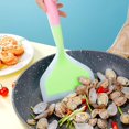 thumbnail image 7 of Silicone Spatula Pancakes Shovel Omelette Spatula Turner for Eggs Fish Pancake Pizza and Steak Wide Soft Pizza Shovel Non-Stick Heat-Resistant Kitchen Fried Shovel, 7 of 7