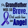 thumbnail image 3 of CafePress - Angel 1 GRANDFATHER Colon Cancer Light T Shirt - Men's Classic Graphic T-Shirt, 3 of 4