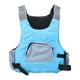 thumbnail image 1 of Chaleco salvavidas de bolsillo grande para adultos azul EPE, chaleco de entrenador de nado para natación, pesca, canoa, suministros, 1 of 10