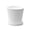 White, variant on Weloille Imitation Bamboo Woven Round Plastic Planter, Drainage Hole Decorative Flower Pot, Lightweight Indoor Outdoor Plant Container for Succulent Greenery Home Garden Decor
