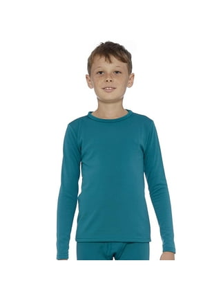 Cuddl Duds Big Boys Thermal High-Performance Base Layer Top and