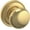 Lifetime Satin Brass, variant on Baldwin 5000.Pass 5000 Passage Door Knob Set - Brass