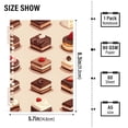 thumbnail image 2 of FORMRS 1-Subject Spiral Notebook 8" x 5" College Ruled 60 Refillable Sheet A5 Hard Cover, 2 Pack, Pink Cakes, 2 of 7