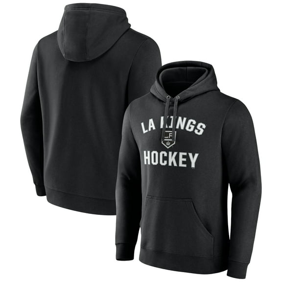 Men's Black Los Angeles Kings Victory Arch Pullover Hoodie