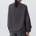 thumbnail image 4 of Vmvidoty Womens Sweater & Cardigan Top Solid Color Long Sleeved Hooded Jacket Black L( Women's or Women's Plus ), 4 of 8