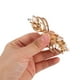 thumbnail image 3 of 2 pinzas para el pelo con diamantes de imitación, pasadores brillantes para el pelo, accesorios para el pelo de boda para novias, pinzas pequeñas con hojas, horquillas para el pelo de novia, 3 of 7
