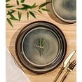 thumbnail image 3 of TheTerra Ceramic Dinnerware Sets for 4, 12 Pieces Porcelain Lightweight Speckled Plates and Bowls Sets, Scratch Resistant Dish Set, Oven & Microwave & Dishwasher Safe, Coca Mocha, 3 of 8