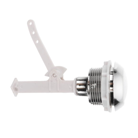 Toddmomy Toilet Tank Replacement Round Silver 1Pack for Home Use