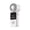 White, variant on Handheld Ice Cooling Fan with Semiconductor Tech, Portable Rechargeable Foldable Mini Fan, Digital Display Pocket Fan for Outdoor Travel, Camping, and Daily Commute