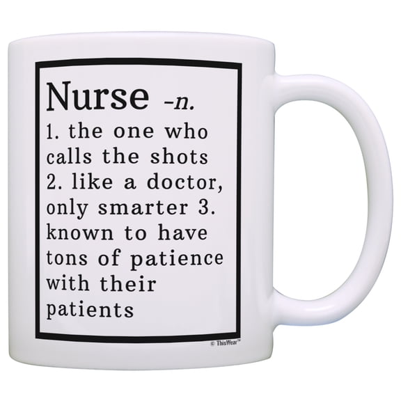 ThisWear Graduation Gifts for Nurses Nurse Definition Nursing School Gifts Nurses 11 ounce Coffee Mug