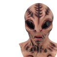 thumbnail image 4 of Máscara de alienígena divertida y espeluznante, máscara de diablo malvado y realista, accesorio para disfraz de Halloween Estilo B, 4 of 4