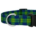 thumbnail image 5 of Country Brook Petz® Deluxe Blue and Green Plaid Dog Collar - Made in The U.S.A., Large, 5 of 5