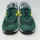 thumbnail image 5 of New Balance 574 V2 Classic Sneakers Mens 10.5 D Green Yellow Suede Running Shoes, 5 of 6