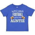 thumbnail image 3 of Inktastic Watching Football with my Auntie Boys or Girls Toddler T-Shirt, 3 of 5
