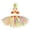 Multicolour2, variant on Girls Tropical Luau Party Dress & Tutu Set, 2 Sizes (Girls, Baby) for Beach Bonfire Dance Performance and Theme Celebration