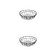 thumbnail image 3 of Bearachild Cesta de almacenamiento Recipiente antiadherente Colador de cocina de acero inoxidable Accesorios resistentes al calor Utensilios pequeños Pequeña 2piezas Bearachild CBP179973, 3 of 6