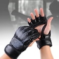 thumbnail image 3 of Gants de Boxe Respirants Équipement de Protection pour Hommes Femmes Gants de Frappe Sac de Protection Démon de Combat Main Noir, 3 of 9