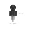 thumbnail image 2 of Homoyoyo 2Pcs Pull Pin Knob for Exercise Bike Adjustable Safety Pin Spring Knob Replacement Fitness Equipment Parts, 2 of 8