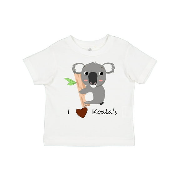 Inktastic I Heart Koalas Boys or Girls Toddler T-Shirt