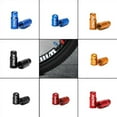 thumbnail image 2 of 2pcs Bike Aluminum Bicycle Tire Valve Cap MTB Road Inner Tube Valve Cover AV/FV, 2 of 6