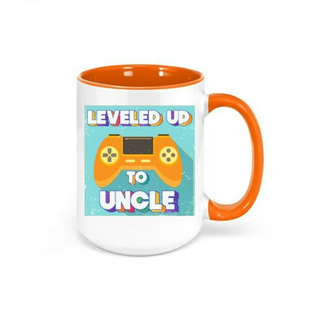 

Uncle To Be Leveled Up To Uncle Uncle Baby Announcement New Uncle Mug Gift For Uncle Uncle Life Mug Uncle Gift Gamer Uncle Gaming ORANGE
