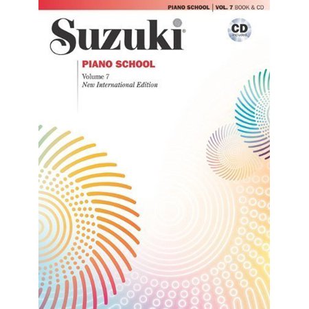 Alfred Suzuki Piano School New International Edition Piano Book and CD, Volume 7