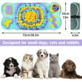 thumbnail image 2 of Vivifying Snuffle Mat for Dogs, 28.5"×13" Sniff Mat for Small Dogs and Cats Slow Eating and Keep Busy, Dog Enrichment Feeder Encourage Foraging Skill Sniff Mat for Stress Relief, 2 of 8