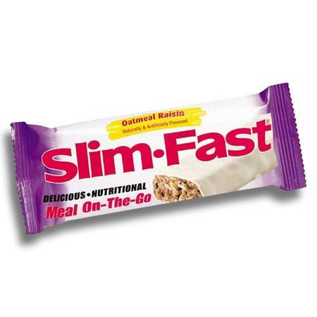 Slim Fast Foods SlimFast Meal Options Meal On-The-Go Bar, Oatmeal Raisin, 6 ea