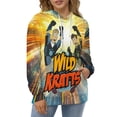 thumbnail image 3 of Wild Kratts Hoodies for Men Women 3D Print Pullover Novelty Hooded Sweatshirt Hoodies with Big Pockets L, 3 of 7