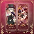 thumbnail image 2 of Genshin Impact Collection Cards Games Fontaine Lyney Lynette Freminet Cosplay Props Anime Tarot Card Game Collection Cards Gifts, 2 of 7