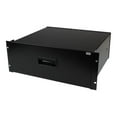 thumbnail image 2 of StarTech.com 4U Black Steel Storage Drawer for 19in Racks and Cabinets - Rack storage drawer - 4U - 4UDRAWER - Rack storage drawer - 4U - for P/N: CABSCRWS1224, RK2537BKM, RK3236BKF, RK4236BKB, RK4242BK24, RK4242BK30, RKQMCAB12V2, 2 of 5