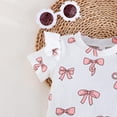 thumbnail image 5 of Gubotare Cute Baby Girl Clothes Summer Girls 2 Piece Outfits Summer Ruffle Trim Tops and High Waist Shorts Clothing Sets (White,Size 9-12 Months), 5 of 9