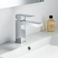 thumbnail image 3 of Kibi Single Handle Bathroom Sink Faucet with Pop Up Drain, 3 of 3